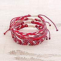 Braided bracelets,