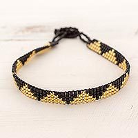 Beaded wristband bracelet,