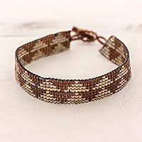 Beaded wristband bracelet,