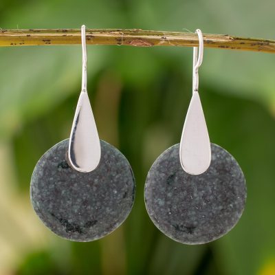 Jade drop earrings, Xareni Princess