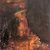 'Volcano God' - Original Signed Abstract Painting with a Fire Theme thumbail
