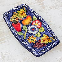 Ceramic tray Colored with Happiness El Salvador