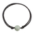 Jade pendant bracelet, 'Loving Life in Apple Green' - Adjustable Apple Green Jade Pendant Bracelet from Guatemala thumbail