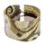 Glass beaded wristband bracelet, 'Celestial Maya' - Colorful Glass Beaded Wristband Bracelet from Guatemala (image 2a) thumbail