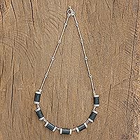 Jade pendant necklace,