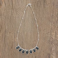 Jade pendant necklace,