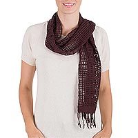 Rayon scarf,
