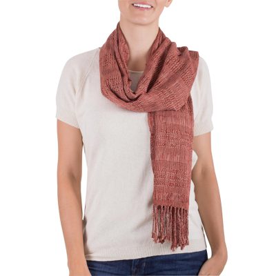 Rayon scarf, Warm Memory