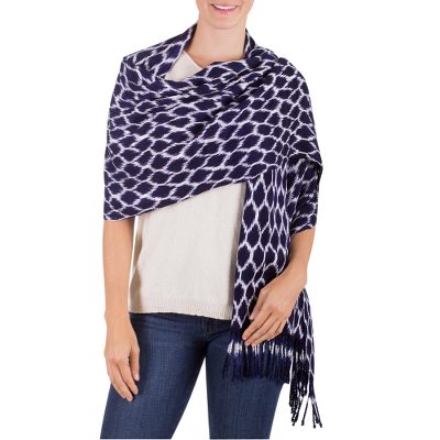 Rayon shawl, Oval Wonder