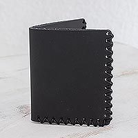 Leather wallet,