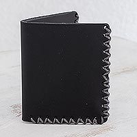 Leather wallet,