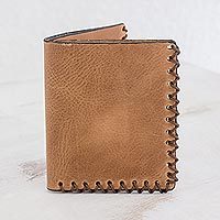 Leather wallet,