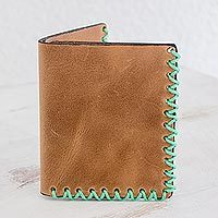 Leather wallet,