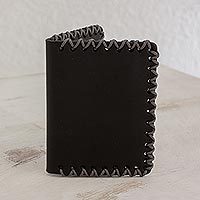 Leather wallet,