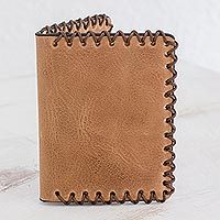 Leather wallet,