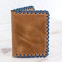 Leather wallet,