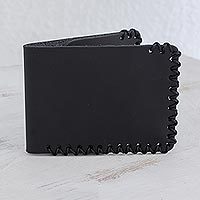 Leather wallet,