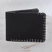 Leather wallet,