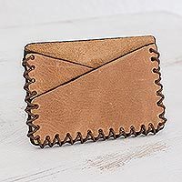 Leather card holder wallet,