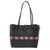 Recycled plastic tote, 'Walk in the Country' - Recycled Plastic Tote with Rainbow Stripe from Guatemala (image 2a) thumbail