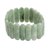 Jade beaded stretch bracelet, 'Plentiful Beauty' - Light Green Jade Beaded Stretch Bracelet from Guatemala (image 2a) thumbail