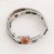 Glass beaded wrap bracelet, 'Land of Xocomil' - Aventurine and Glass Beaded Wrap Bracelet from Guatemala (image 2c) thumbail