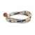 Glass beaded wrap bracelet, 'Land of Xocomil' - Aventurine and Glass Beaded Wrap Bracelet from Guatemala (image 2d) thumbail