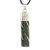 Jade locket necklace, 'Forever Message of Love' - Guatemalan Green Jade and Sterling Silver Locket Necklace (image 2a) thumbail