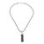 Jade locket necklace, 'Forever Message of Love' - Guatemalan Green Jade and Sterling Silver Locket Necklace (image 2d) thumbail