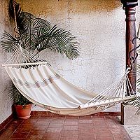 Cotton hammock,