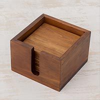 Wood coasters,