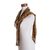 Rayon chenille scarf, 'Chestnut Love' - Multicolored Brown and Yellow Rayon Chenille Scarf (image 2c) thumbail