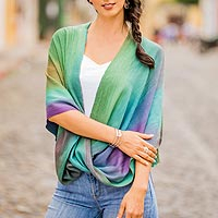 Featured review for Rayon poncho, Natures Charm