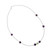Amethyst and jade beaded necklace, 'Amorous Purple' - Amethyst and Jade Beaded Necklace from Guatemala (image 2b) thumbail