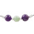Amethyst and jade beaded necklace, 'Amorous Purple' - Amethyst and Jade Beaded Necklace from Guatemala (image 2d) thumbail