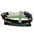 Jade pendant bracelet, 'Heavenly Cross in Light Green' - Jade Cross Bracelet in Light Green from Guatemala (image 2a) thumbail