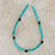Jade beaded necklace, 'Ancient Beauty' - Jade Beaded Necklace in Blue from Guatemala thumbail