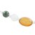 Jade and agate beaded necklace, 'Honey Elegance' - Jade and Agate Beaded Necklace from Guatemala (image 2c) thumbail