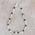 Multi-gemstone beaded necklace, 'Tenacious Beauty' - Jade Amethyst and Pearl Beaded Necklace from Guatemala thumbail
