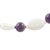 Multi-gemstone beaded necklace, 'Tenacious Beauty' - Jade Amethyst and Pearl Beaded Necklace from Guatemala (image 2c) thumbail