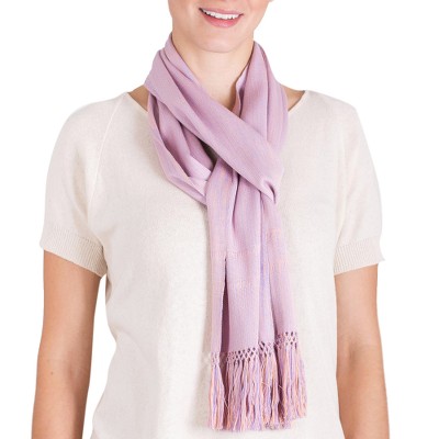 Rayon scarf, Sweet Lavender