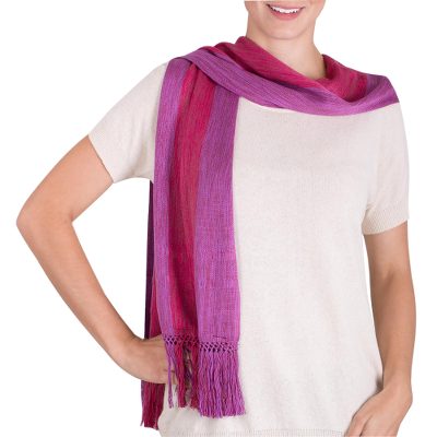 Rayon scarf, Red Fruit