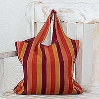 Cotton shoulder bag,