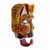 Wood mask, 'Balam Jaguar' - Hand-Carved Signed Pinewood Jaguar Mask from Guatemala (image 2c) thumbail