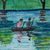 'From North to South' - Folk Art Painting of San Antonio Ilotenango from Guatemala (image 2b) thumbail