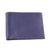 Leather wallet, 'Essential' - Hand Cut and Stitched Midnight Blue Bi-Fold Leather Wallet (image 2a) thumbail
