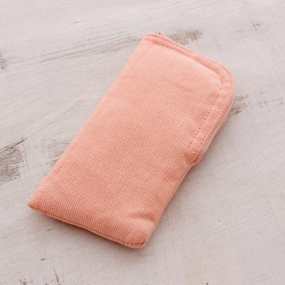 Cotton eyeglasses case, Blushing Beauty