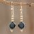 Gold-filled jade dangle earrings, 'Mayan Treasures' - 14k Gold-Filled Jade Dangle Earrings from Guatemala thumbail