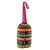 Crocheted cotton bucket bag, 'Multicolored Geometry' - Crocheted Geometric Motif Cotton Bucket Bag from Guatemala (image 2c) thumbail