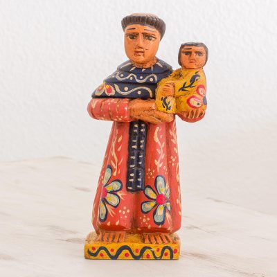 Wood statuette, Kindhearted Saint